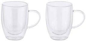 Κούπες Διπλού Τοιχώματος Blend (Σετ 2Τμχ) GU0315 350ml Clear Maxwell&Williams Glass