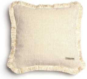 Μαξιλαροθήκη Διακοσμητική Four Seasons Trimming Sand Aslanis Home 45X45 Cotton,Chenille