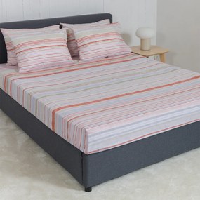 Σεντόνια King Size (Σετ) Naf-Naf Summit 151 Vinson Red