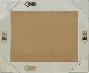 vidaXL Καθρέφτης Τοίχου με Μπαρόκ Στιλ Ασημί 60 x 40 εκ.