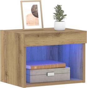 vidaXL Σετ επίπλου τηλεόρασης 2 pcs Artisan Oak Επεξεργασμένο ξύλο