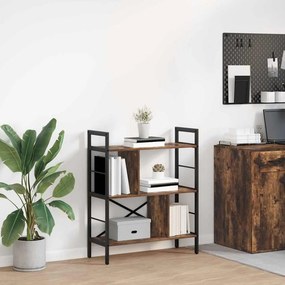 vidaXL Ράφι Βιβλίων 5 επιπέδων 75 x 30 x 91 εκ. Επεξεργασμένο Ξύλο
