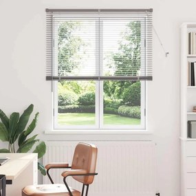 vidaXL Ρολό Παραθύρου με κουρτίνες Άλλο Ασημί 80 x 130 εκ Αλουμίνιο