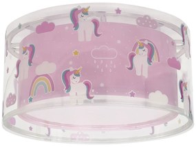 Παιδικό Φωτιστικό Πλαφονιέρα Ango Unicorns 41596