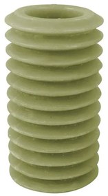Κερί Circles PT3794MG 7,5x15cm Green Present Time Paraffin