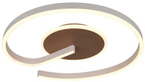 Φωτιστικό Οροφής Reality Lighting -RL CALLE R63631165 Καφετί (Coffee) 2300+3000+4000K