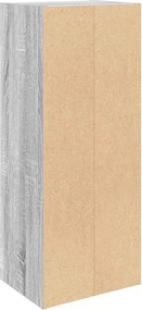 vidaXL Βιβλιοθήκη Γκρι Sonoma 31x24x77 εκ. από Επεξεργ. Ξύλο