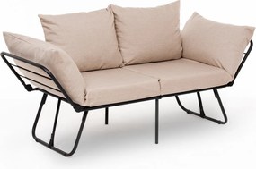 Διθέσιος Καναπές Κρεβάτι Κρέμ VIPER 60x150x78