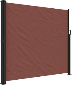 vidaXL Σκίαστρο Πλαϊνό Συρόμενο Καφέ 180 x 600 εκ.