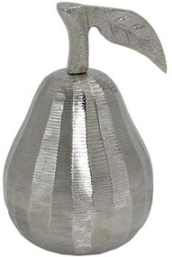 Διακοσμητικό Επιτραπέζιο Pear 947-124-002 8x14cm Nickel Αλουμίνιο