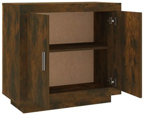 vidaXL Ντουλάπι Καπνιστή Δρυς 80 x 40 x 75 εκ. από Επεξεργασμένο Ξύλο