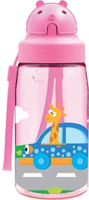 Παγούρι 450ml Με Καλαμάκι Laken Αμαξάκια