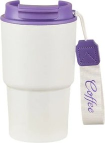 Φορητό παγούρι-θερμός με ψηφιακό θερμόμετρο - 500ml - 722382 - Purple