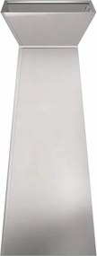 vidaXL Γλάστρα Πυλώνας 2 τμχ. Ασημί 40 x 40 x 100 cm