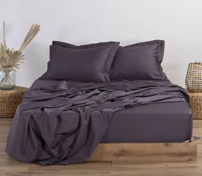 Σεντόνι King Size Βαμβακοσατέν Elements Anthracite 280x270 - Nef-Nef Homeware