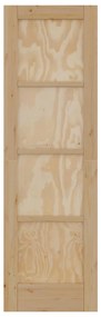 vidaXL Εσωτερική Πόρτα ORKDAL Καφέ 61 x 198.5 εκ. Κόντρα πλακέ