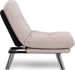 Πολυθρόνα-Κρεβάτι Κρέμα MISA SMALL SOLO 78x70x85