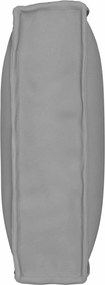 vidaXL Μαξιλάρι Γκρι 80 x 40 x 12 cm Ύφασμα Όξφορντ