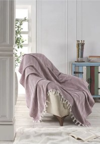 Stewehome Φυσική καλύπτρα για μονή πολυθρόνα σε ανθρακί χρώμα 160x160 cm