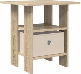 VidaXL Κομοδίνο Δρύς Sonoma 41 x 40 x 45 εκ Επεξεργασμένο Ξύλο