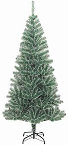 vidaXL Τεχνητό Δέντρο Χριστουγέννων με Χιόνι και Φώτα LED 240 cm