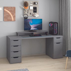 Γραφείο Ανθρακί BAAFLOR 180x60x75