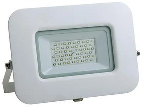 Προβολέας LED 50W Αλουμινίου IP65 3000K PLUS Eurolamp-147-69330-Λευκό 147-69330
