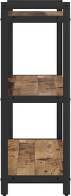 vidaXL Ράφι Βιβλίων 60 x 30 x 85 cm Επεξεργασμένο Ξύλο Παλαιό ξύλο