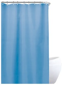 Κουρτίνα Μπάνιου Οικολογική Μονόχρωμη Γαλάζια 180x180cm ION-7022