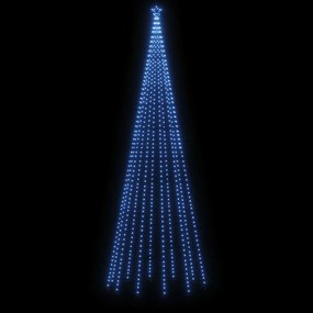 vidaXL Χριστουγεννιάτικο Δέντρο Με Ακίδα 732 LED Μπλε 500 εκ.