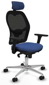 Καρέκλα γραφείου με κεφαλάρι Jorquera Piqueras y Crespo 3D086N2 Ναυτικό Μπλε