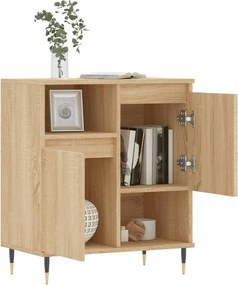 vidaXL Συρταριέρα Sonoma Δρυς 60x35x70 εκ. Επεξεργασμένο Ξύλο