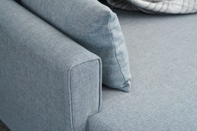 Corner Sofa-Bed Bella Soft Mini Köşe Left - Blue Blue