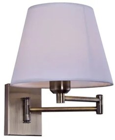 Απλίκα Φωτιστικό Τοίχου Ύφασμα DENNIS H27 Φ45 Homelighting-77-3561-Μπρονζέ 77-3561