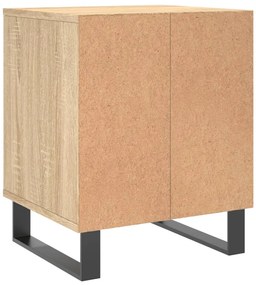 vidaXL Κομοδίνα 2 τεμ. Sonoma Δρυς 40 x 35 x 50 εκ. από Επεξεργ. Ξύλο