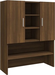 vidaXL Ντουλάπι Πλυντηρίου Καφέ Δρυς 70,5 x 25,5 x 90 εκ.