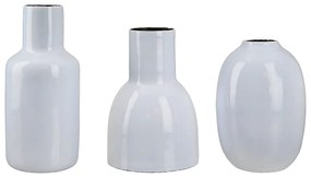 Βάζο Ανοιχτό Μπλε Μέταλλο 6.5x7.5x11.5cm Σε 3 Σχέδια-05160646
