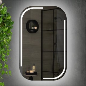 Stewehome Καθρέπτης LED Μπάνιου με Μοντέρνο Σχεδιασμό 70x110 cm