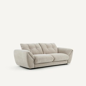 Καναπές-κρεβάτι 3 θέσεων από βελούδινo ζακάρ, Edgar