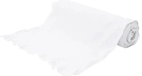 vidaXL Μεμβράνη με Γεωύφασμα Λευκή 1 x 50 μ. Πολυεστερικές Ίνες