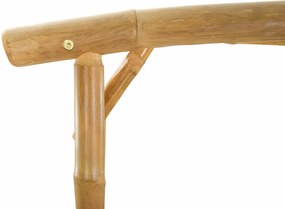 vidaXL Κήπος Αψίδα Φυσικό 177 x 40 x 205 εκ. Μπαμπού