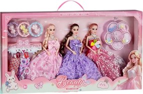 Σετ κούκλες με αξεσουάρ ομορφιάς - MY3204E - 917469