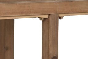 Console Home ESPRIT Καφέ Κρυστάλλινο Έλατο 120 x 33 x 75 cm