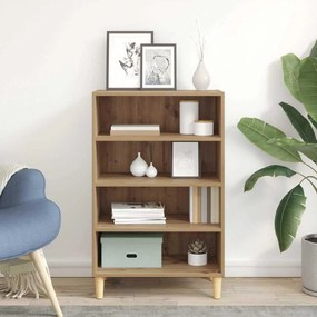 vidaXL Πλαϊνό γραφείο Artisan Oak 57 x 35 x 89.5 εκ Επεξεργασμένο ξύλο
