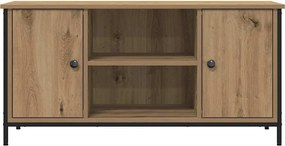vidaXL Ντουλάπι TV 100 x 40 x 50 cm artisan δρυς Επεξεργασμένο ξύλο