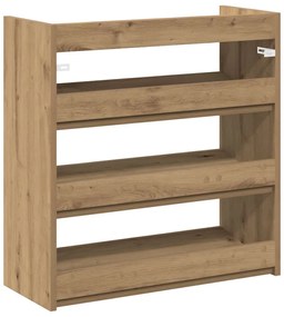 Ράφι παπουτσιών Artisan Oak 60x25x62 cm Κατασκευασμένο ξύλο - Καφέ