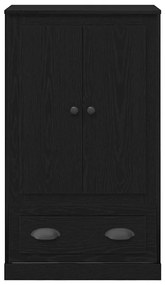 vidaXL Highboard Μαύρη Οξυά 60 x 35,5 x 103,5 εκ. Επεξεργασμένο ξύλο