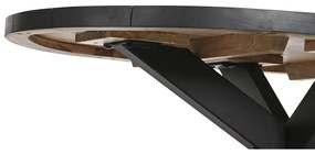 Τραπεζάκι Καφέ DKD Home Decor Φυσικό Μέταλλο Ξύλο από Μάνγκο 130 x 70 x 45 cm