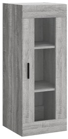 vidaXL Μπουφές Sonoma Γκρι 34,5 x 34 x 180 εκ. από Επεξεργασμένο Ξύλο