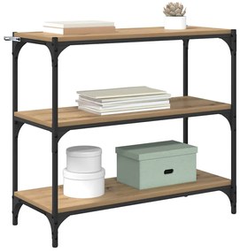 vidaXL Βιβλιοθήκη Artisan Oak 80 x 33 x 70,5 εκ.